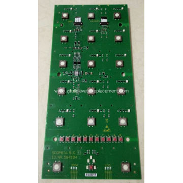 594104 COP Button Board for Sch****** 3300 Elevators